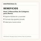 Beneficios de Pack 2 Mascarillas de Colágeno para Manos