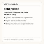 Beneficios de Exfoliante Corporal de Palta SADOER 140 g
