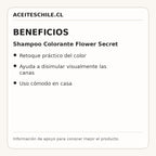Beneficios de Shampoo Colorante Flower Secret