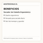 Beneficios de Secador de Cabello Ergonómico