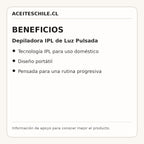 Beneficios de Depiladora IPL de Luz Pulsada
