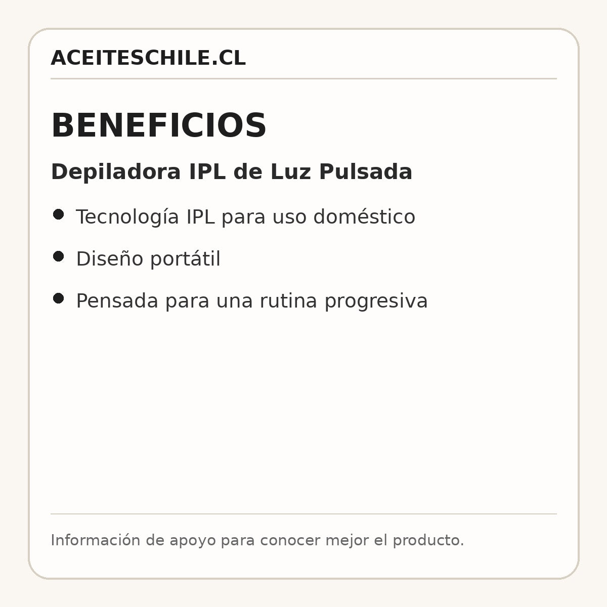 Beneficios de Depiladora IPL de Luz Pulsada