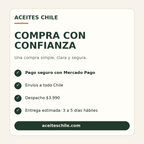 Compra con confianza: Mercado Pago, envíos a todo Chile y despacho $3.990